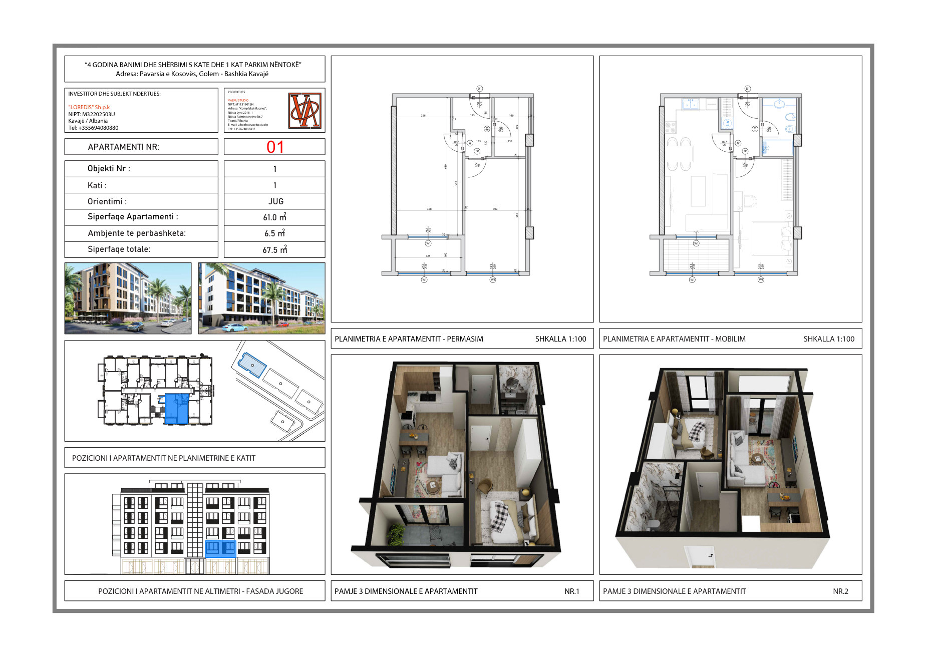 Loredis Residence floor plan — 1