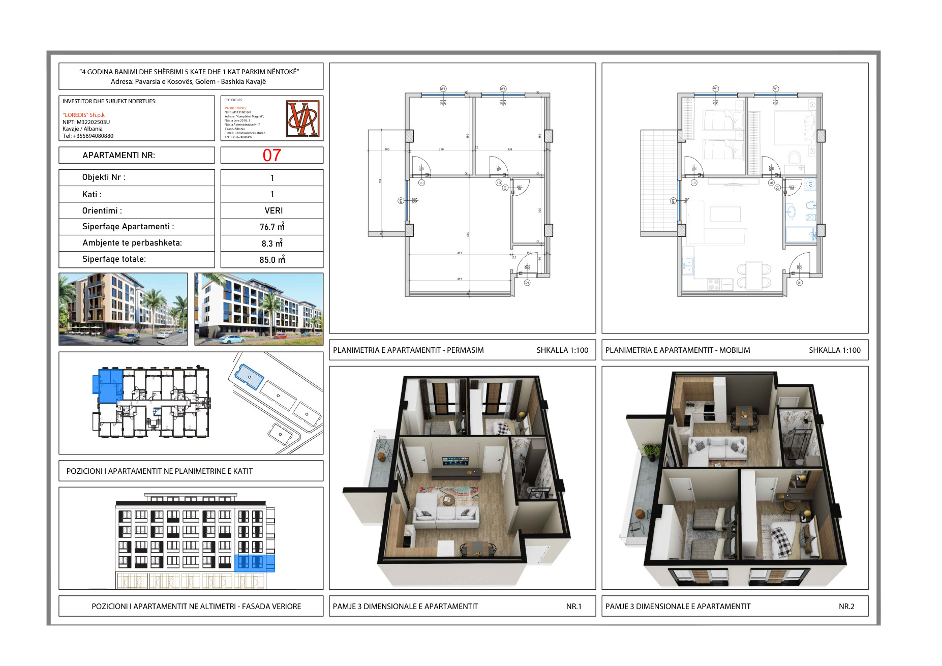 Loredis Residence floor plan — 2